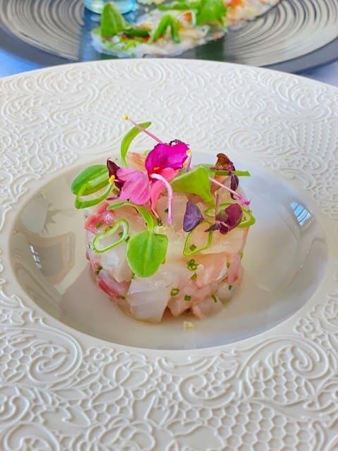 Les plats raffinés du restaurant gastronomique Le Voilier à Bonifacio